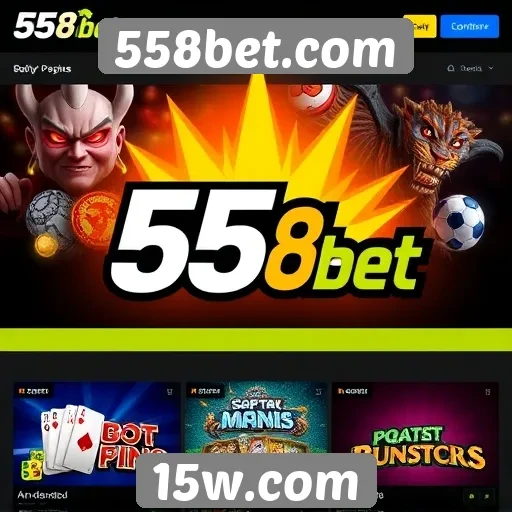 Análise da gama de jogos disponíveis no 558bet.com